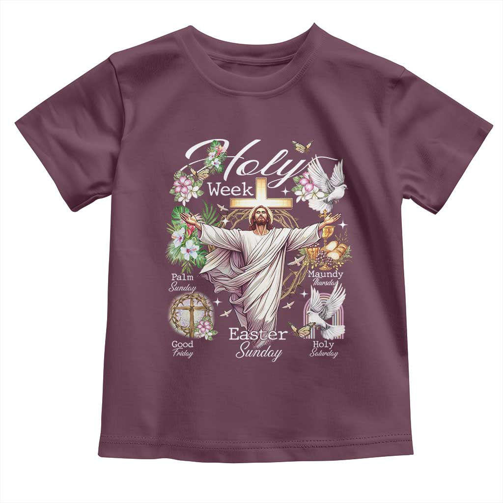 Religious Christian Easter Holy Week Christ Jesus Toddler T Shirt