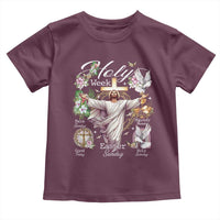 Religious Christian Easter Holy Week Christ Jesus Toddler T Shirt
