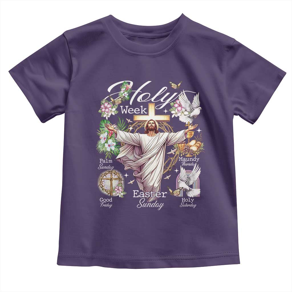 Religious Christian Easter Holy Week Christ Jesus Toddler T Shirt