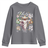 Religious Christian Easter Holy Week Christ Jesus Youth Sweatshirt