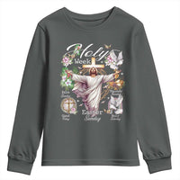 Religious Christian Easter Holy Week Christ Jesus Youth Sweatshirt