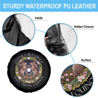 Ostara Blessings Happy Vernal Equinox Spare Tire Cover Ostara Pagan Eostre Easter Day Wolpertinger