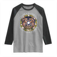 Ostara Blessings Happy Vernal Equinox Raglan Shirt Ostara Pagan Eostre Easter Day Wolpertinger