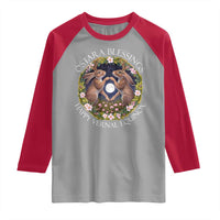 Ostara Blessings Happy Vernal Equinox Raglan Shirt Ostara Pagan Eostre Easter Day Wolpertinger