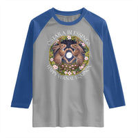 Ostara Blessings Happy Vernal Equinox Raglan Shirt Ostara Pagan Eostre Easter Day Wolpertinger