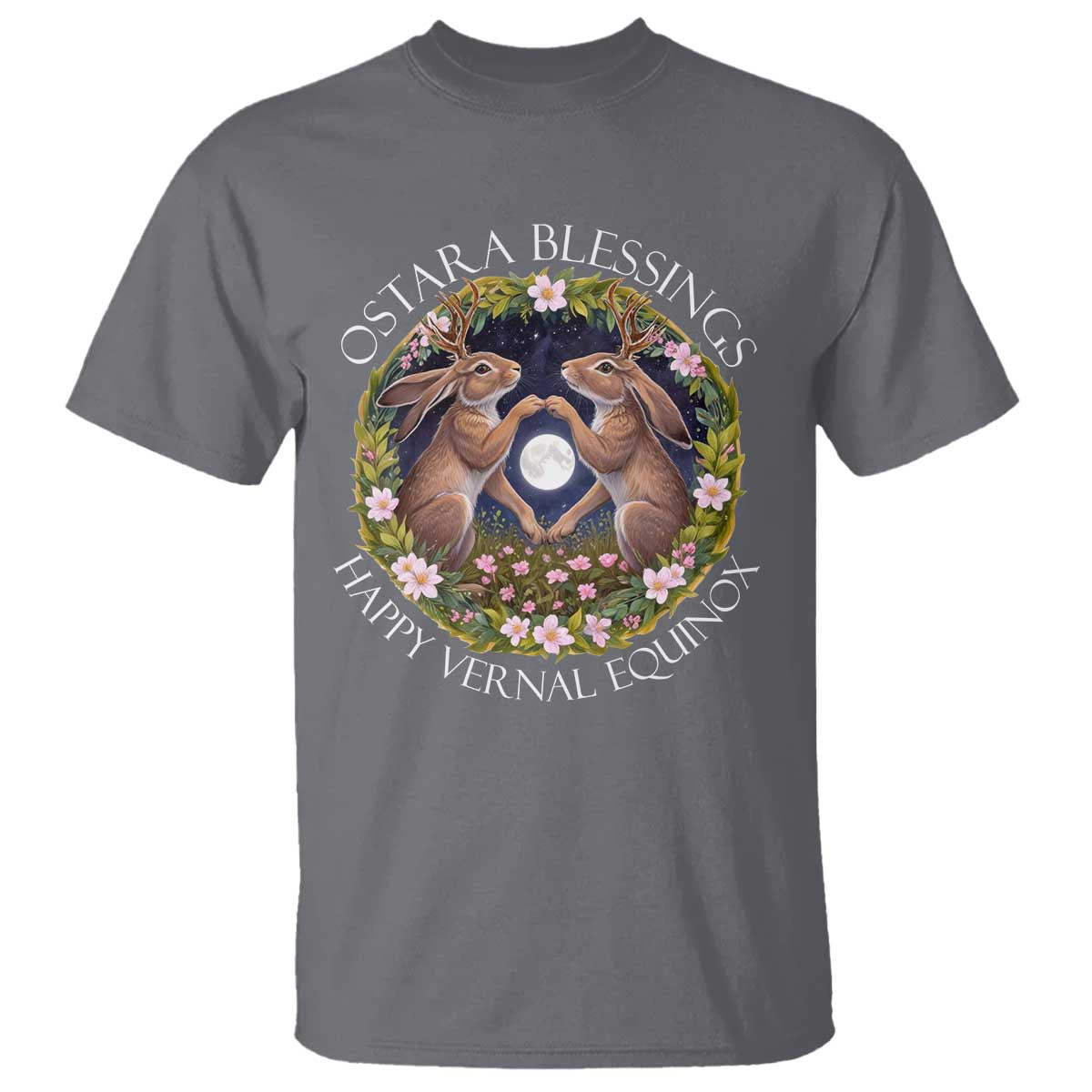 Ostara Blessings Happy Vernal Equinox T Shirt Ostara Pagan Eostre Easter Day Wolpertinger