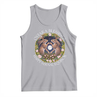 Ostara Blessings Happy Vernal Equinox Tank Top Ostara Pagan Eostre Easter Day Wolpertinger
