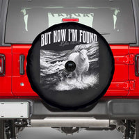 But Now I'm Found Spare Tire Cover Christian Faith Sheep