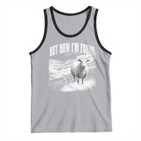 But Now I'm Found Tank Top Christian Faith Sheep