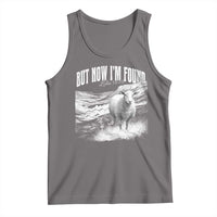 But Now I'm Found Tank Top Christian Faith Sheep