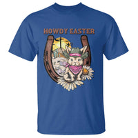 Funny Western Easter Day T Shirt Howdy Easter Country Cowboy Bunny Horseshoe