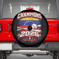 Venezuela Champions 2026 Baseball Lover Venezuelan Flag Spare Tire Cover