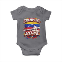 Venezuela Champions 2026 Baseball Lover Venezuelan Flag Baby Onesie