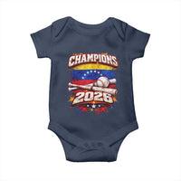 Venezuela Champions 2026 Baseball Lover Venezuelan Flag Baby Onesie