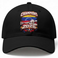 Venezuela Champions 2026 Baseball Lover Venezuelan Flag Baseball Cap
