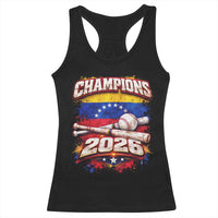 Venezuela Champions 2026 Baseball Lover Venezuelan Flag Racerback Tank Top