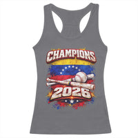 Venezuela Champions 2026 Baseball Lover Venezuelan Flag Racerback Tank Top