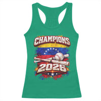 Venezuela Champions 2026 Baseball Lover Venezuelan Flag Racerback Tank Top