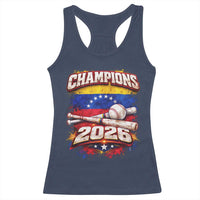 Venezuela Champions 2026 Baseball Lover Venezuelan Flag Racerback Tank Top
