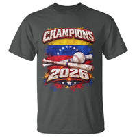Venezuela Champions 2026 Baseball Lover Venezuelan Flag T Shirt