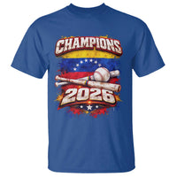 Venezuela Champions 2026 Baseball Lover Venezuelan Flag T Shirt