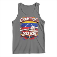 Venezuela Champions 2026 Baseball Lover Venezuelan Flag Tank Top