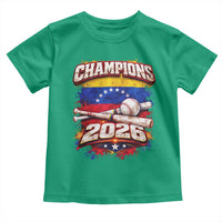 Venezuela Champions 2026 Baseball Lover Venezuelan Flag Toddler T Shirt