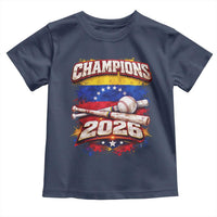 Venezuela Champions 2026 Baseball Lover Venezuelan Flag Toddler T Shirt
