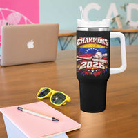 Venezuela Champions 2026 Baseball Lover Venezuelan Flag Tumbler With Handle