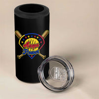 Arepa Power Venezuela Baseball Lover 4 in 1 Can Cooler Tumbler Venezuelan Pride