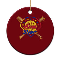 Arepa Power Venezuela Baseball Lover Ceramic Ornament Venezuelan Pride