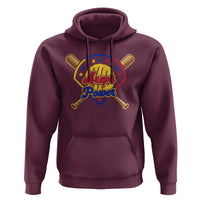 Arepa Power Venezuela Baseball Lover Hoodie Venezuelan Pride
