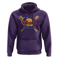Arepa Power Venezuela Baseball Lover Hoodie Venezuelan Pride