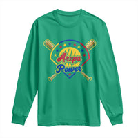 Arepa Power Venezuela Baseball Lover Long Sleeve Shirt Venezuelan Pride