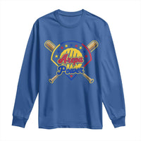 Arepa Power Venezuela Baseball Lover Long Sleeve Shirt Venezuelan Pride