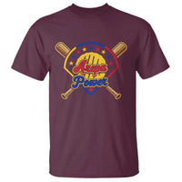 Arepa Power Venezuela Baseball Lover T Shirt Venezuelan Pride