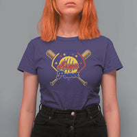 Arepa Power Venezuela Baseball Lover T Shirt For Women Venezuelan Pride