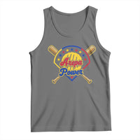 Arepa Power Venezuela Baseball Lover Tank Top Venezuelan Pride