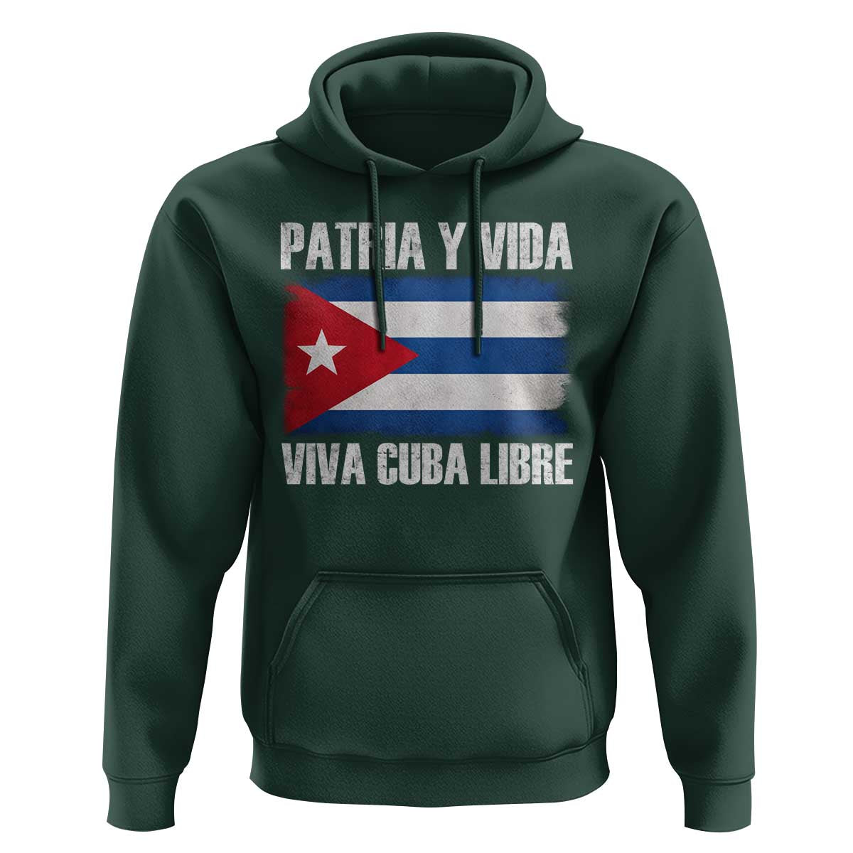 Patria y Vida Cuba Libre Hoodie Freedom Patriotic Cuban Flag