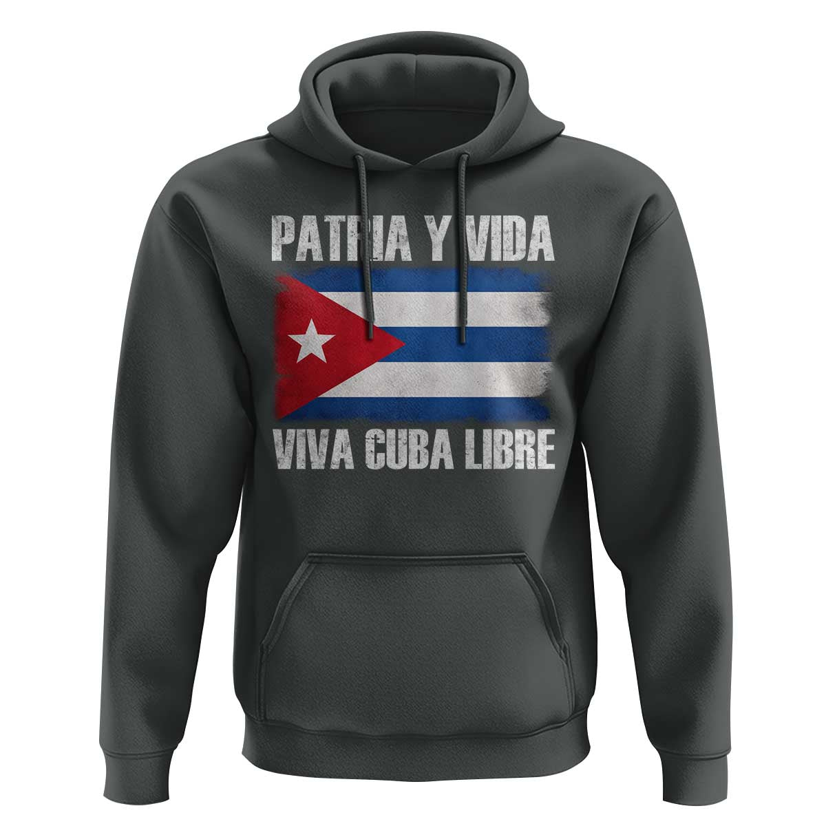 Patria y Vida Cuba Libre Hoodie Freedom Patriotic Cuban Flag