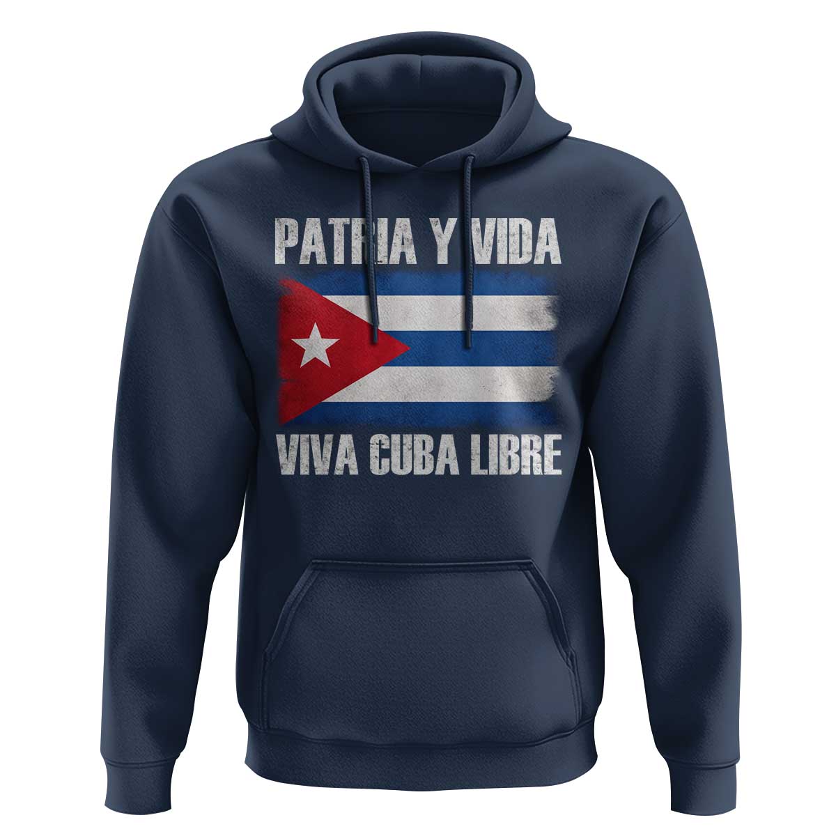 Patria y Vida Cuba Libre Hoodie Freedom Patriotic Cuban Flag