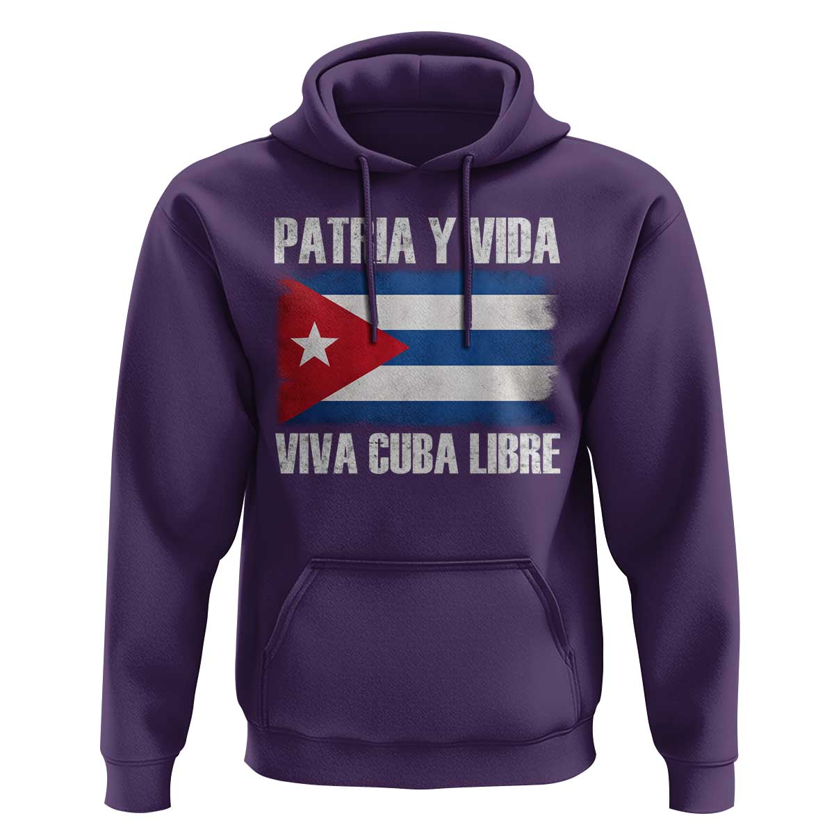 Patria y Vida Cuba Libre Hoodie Freedom Patriotic Cuban Flag