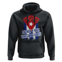 Patria y Vida Cuba Libre Hoodie Cuba Flag Fist Freedom Movement