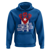 Patria y Vida Cuba Libre Hoodie Cuba Flag Fist Freedom Movement