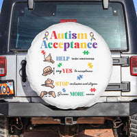 Autism Awareness Acceptance Hand Sign Language SPED Teacher Spare Tire Cover