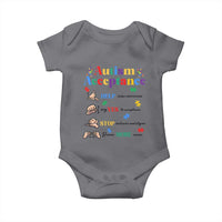 Autism Awareness Acceptance Hand Sign Language SPED Teacher Baby Onesie