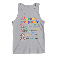 Autism Awareness Acceptance Hand Sign Language SPED Teacher Tank Top
