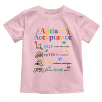 Autism Awareness Acceptance Hand Sign Language SPED Teacher Toddler T Shirt