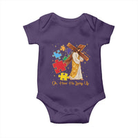 Autism Awareness Jesus Baby Onesie Oh How He Loves Us Christian Bible Verse