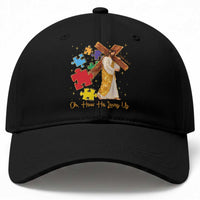 Autism Awareness Jesus Baseball Cap Oh How He Loves Us Christian Bible Verse